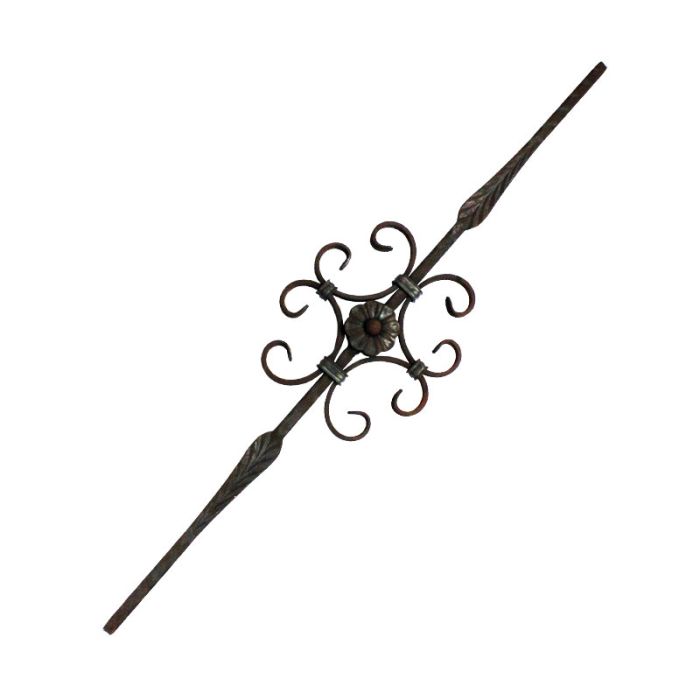 561/6 Steel Balusters - 1/2 Sq. X 35-7/16