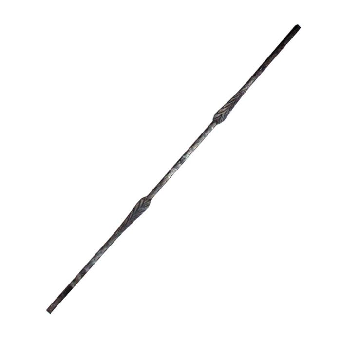 64/F/5 Steel Balusters - 1/2 Sq. X 35-7/16