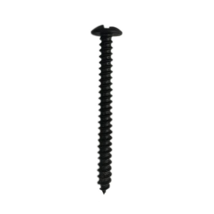 5/16” X 4" ONE WAY SCREW STEEL FINISH BLACK