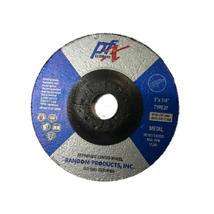 5” GRINDING DISC, 5” X ¼” X ⅞”, RPM:12,200