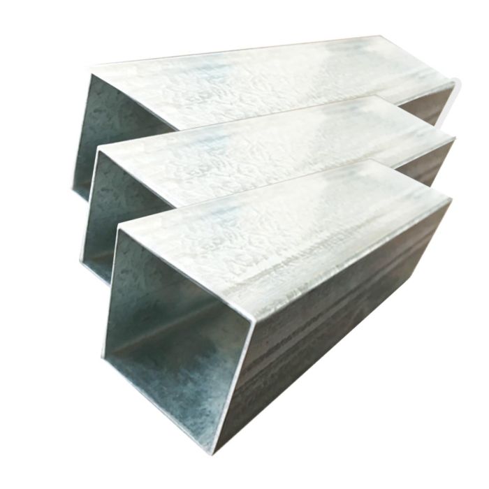 Galvanized Square Tube - 5/8 Inch X 16 Gauge