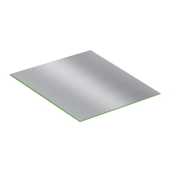 Stainless Steel Sheets 304 #4 PVC - 18 Gauge