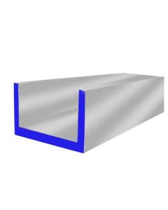 6061 Standard Aluminum Channel - 4" X 4"