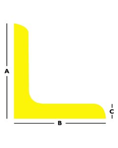 Hot Rolled Steel Angle - 1/2 Inch X 1/2 Inch X 1/8 Inch