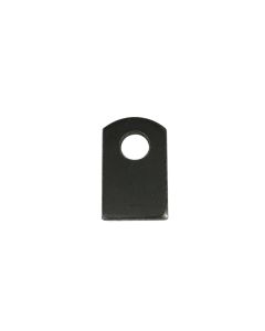 1”X1-½” SMALL WELDING TAB, THICKNESS:1/8", HOLE SIZE: 3/8"